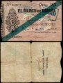 Billete Banco de España - Gijón 025 pesetas 1936 MBC-